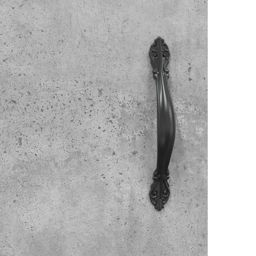 Desk Concrete Grey 140x50x75 cm Engineered Wood